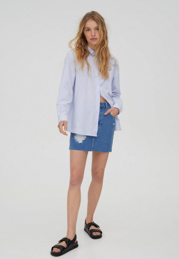 фото Юбка джинсовая pull&bear