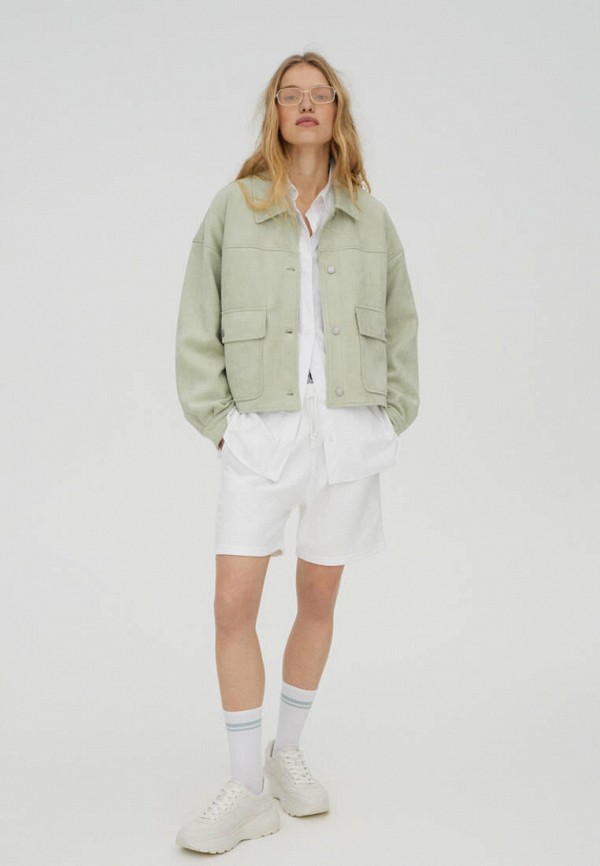 фото Куртка кожаная pull&bear