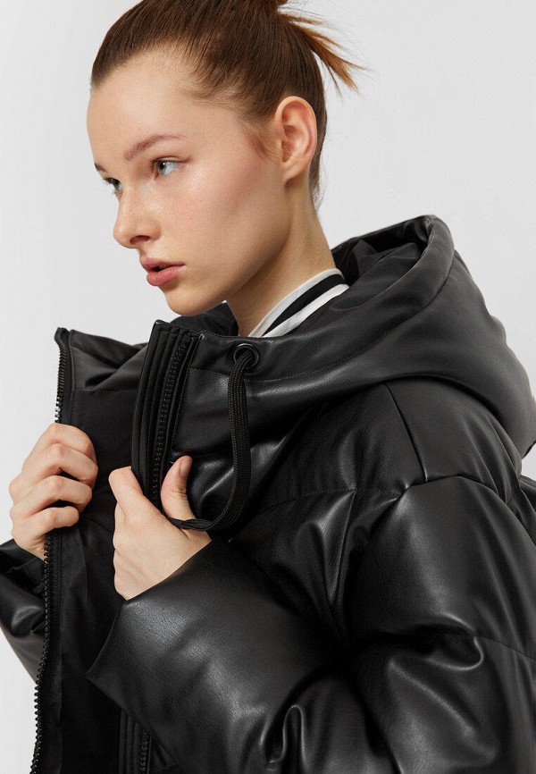фото Куртка кожаная stradivarius