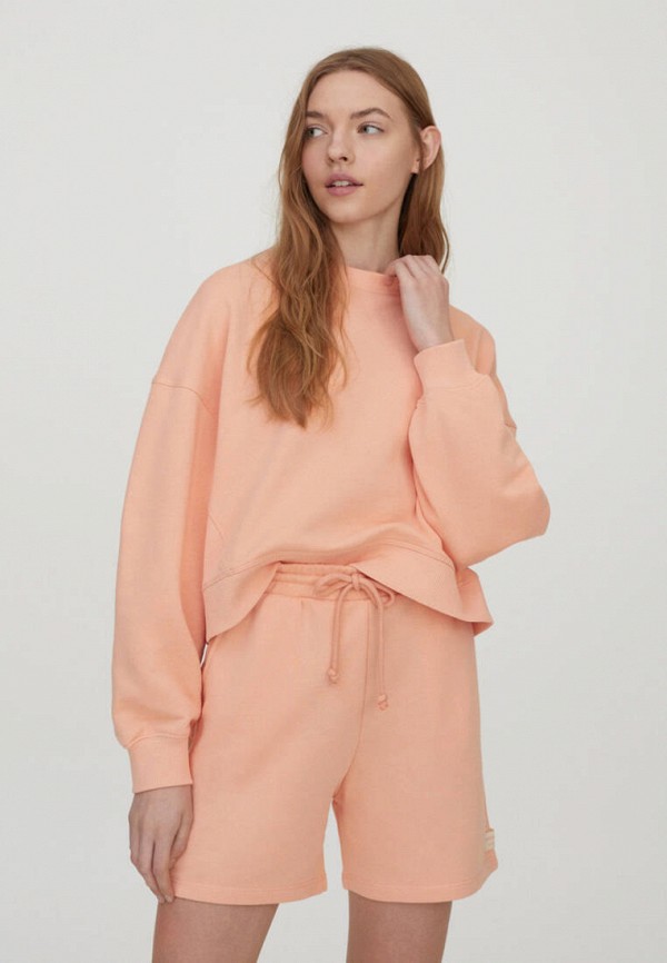

Свитшот Pull&Bear, Коралловый, Join Life
