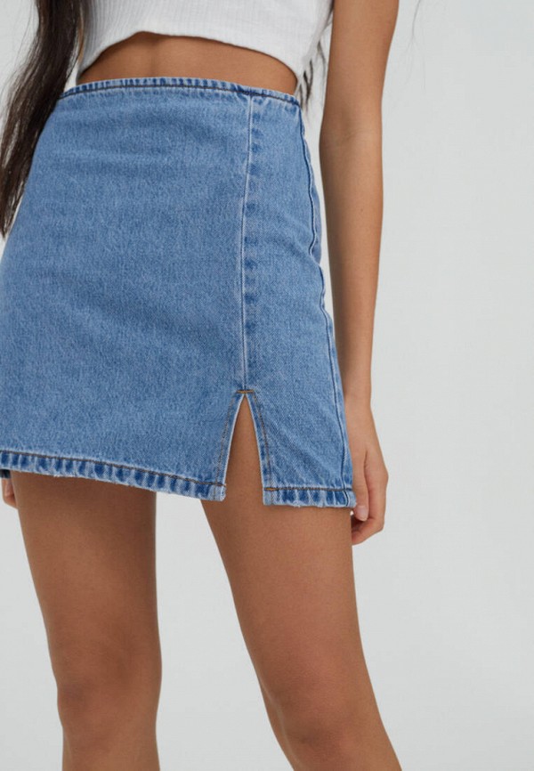 фото Юбка джинсовая pull&bear