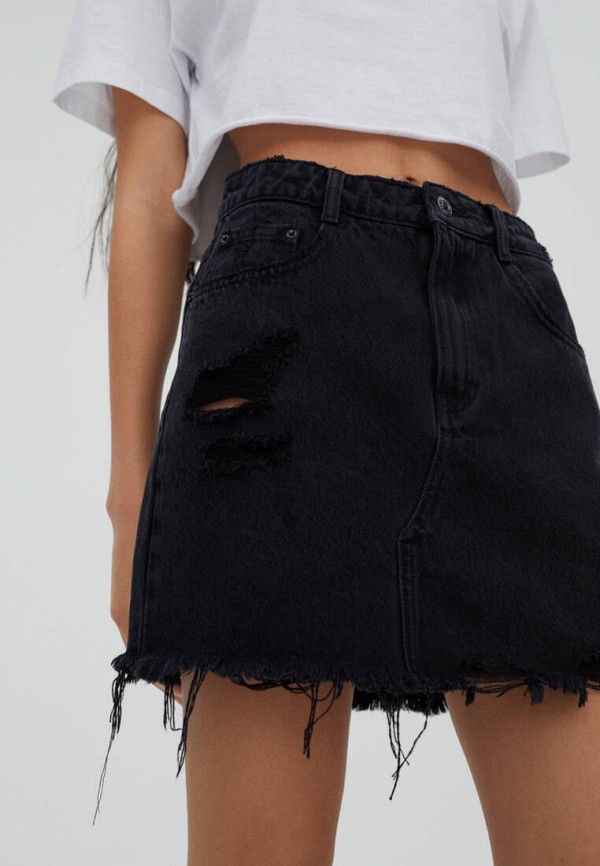 фото Юбка джинсовая pull&bear