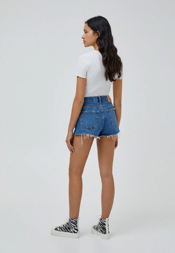 фото Шорты джинсовые pull&bear