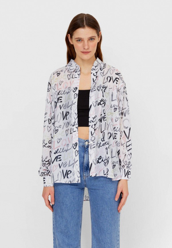 

Блуза Stradivarius, Белый