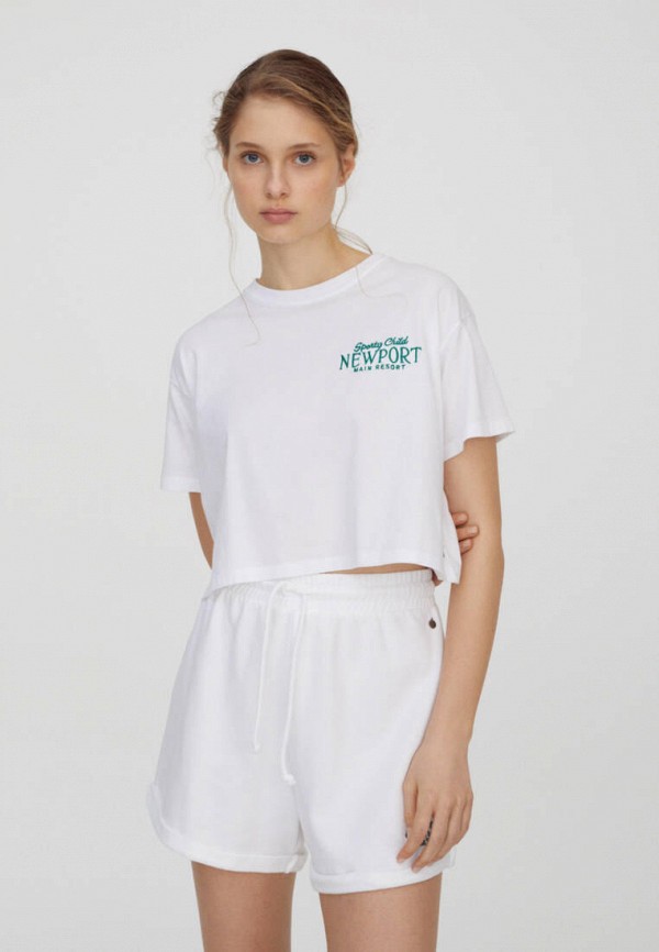 

Футболка Pull&Bear, Белый, Join Life