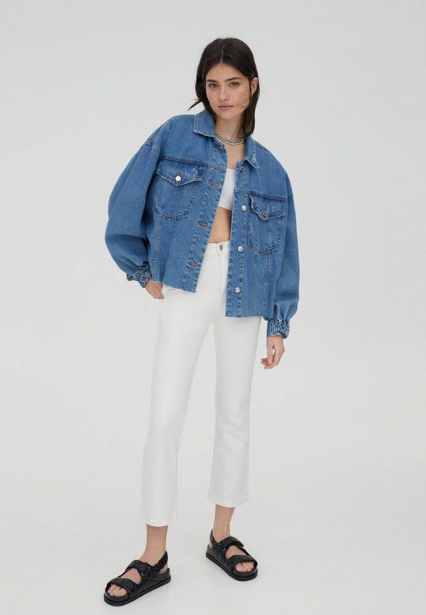 фото Куртка джинсовая pull&bear
