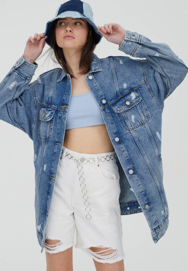 фото Куртка джинсовая pull&bear