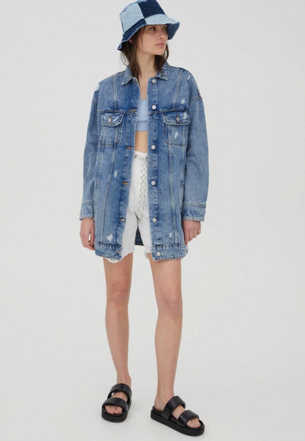 фото Куртка джинсовая pull&bear