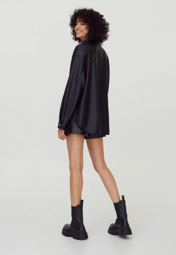 фото Куртка кожаная pull&bear