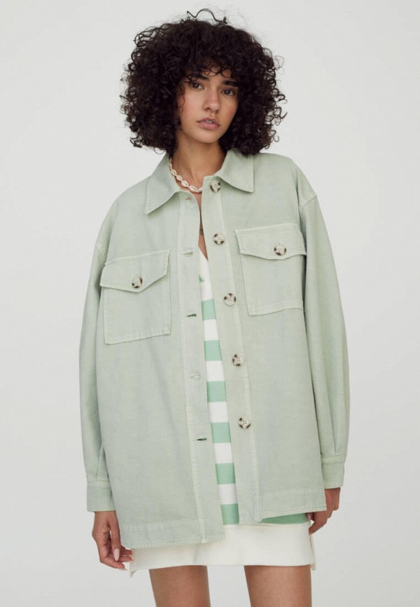 

Куртка Pull&Bear, Зеленый, Join life