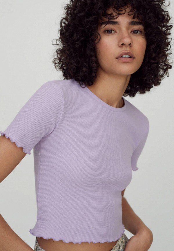 

Топ Pull&Bear, Фиолетовый, Join Life