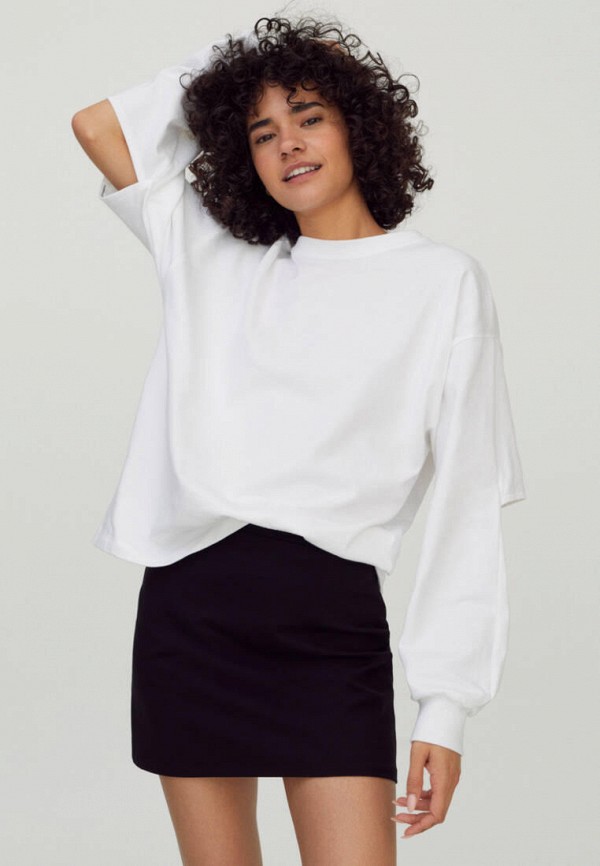 

Свитшот Pull&Bear, Белый, Join Life