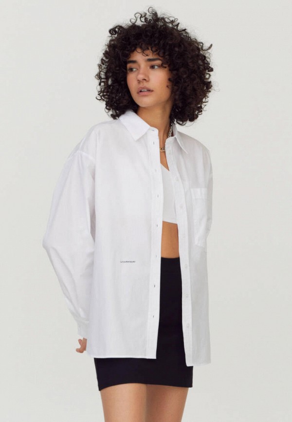 

Рубашка Pull&Bear, Белый, Join life