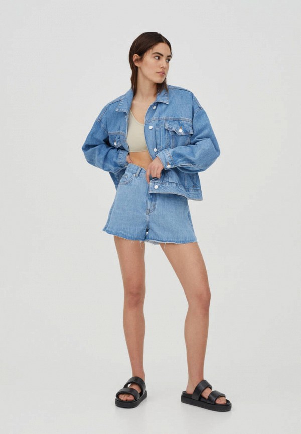 фото Куртка джинсовая pull&bear