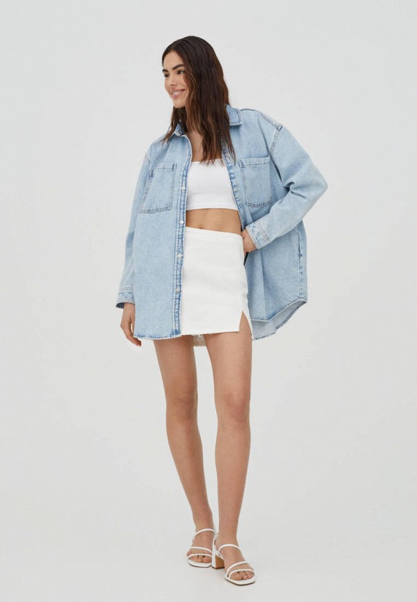 фото Юбка джинсовая pull&bear