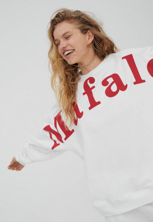 

Свитшот Pull&Bear, Белый