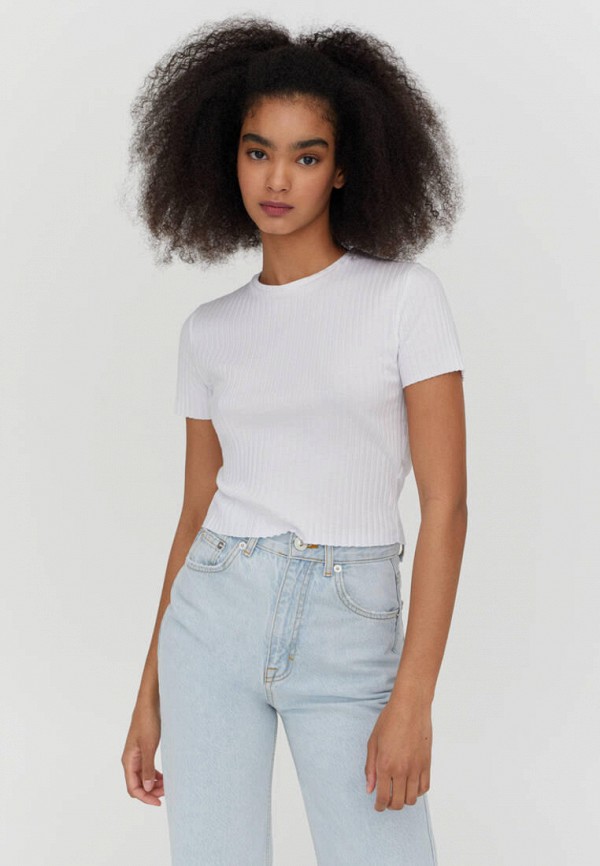 

Футболка Pull&Bear, Белый, Join Life