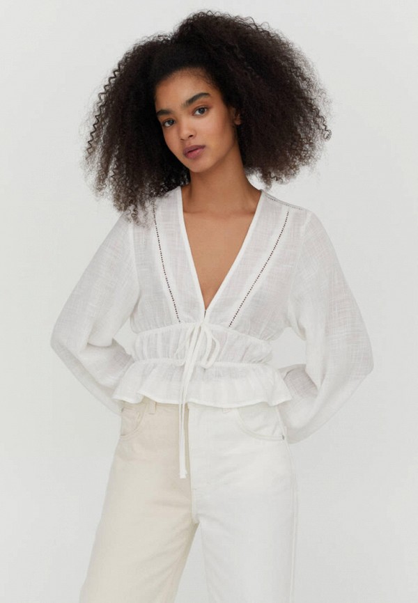 

Блуза Pull&Bear, Белый