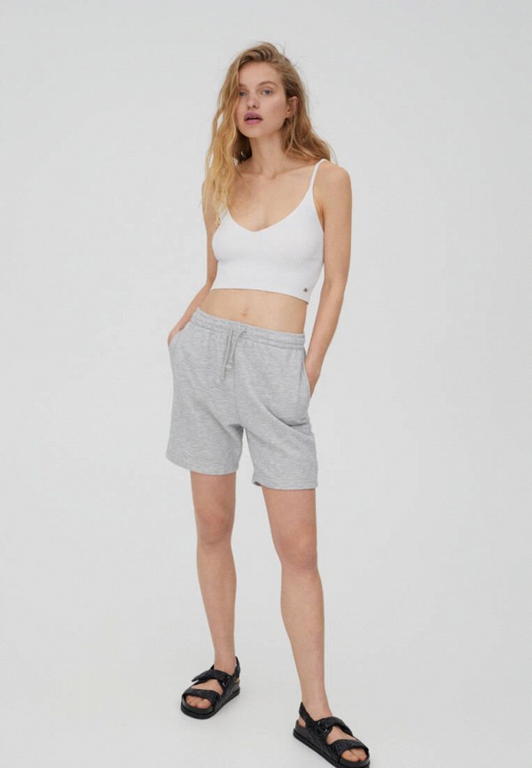 

Топ Pull&Bear, Белый, Join life