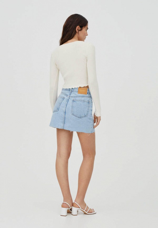 фото Юбка джинсовая pull&bear
