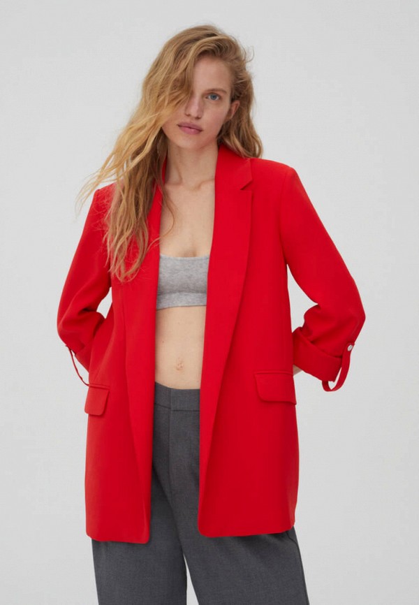 

Пиджак Pull&Bear, Красный, Join life