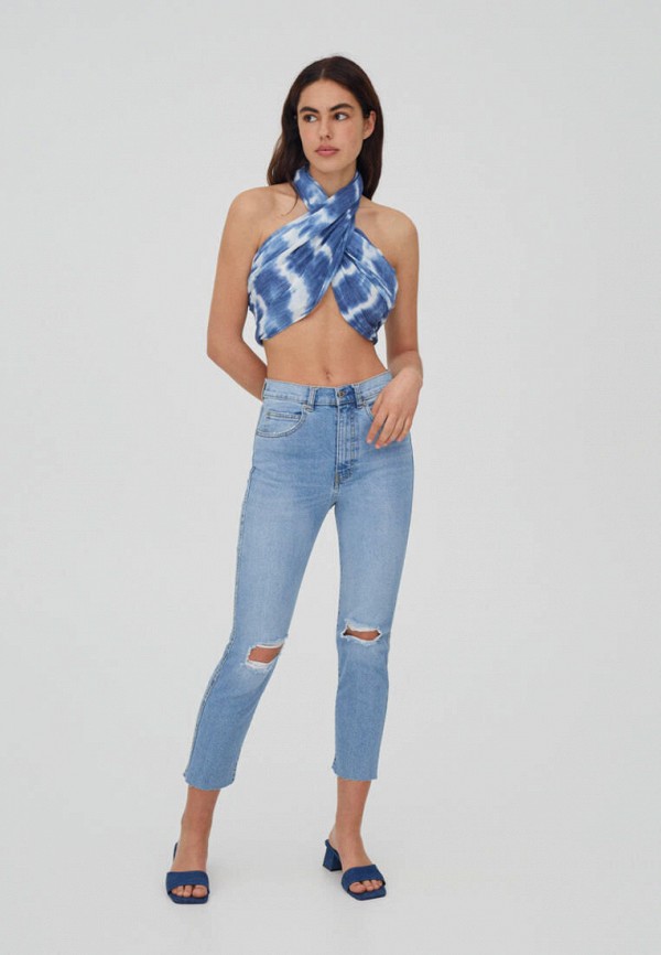 

Джинсы Pull&Bear, Голубой, Join Life