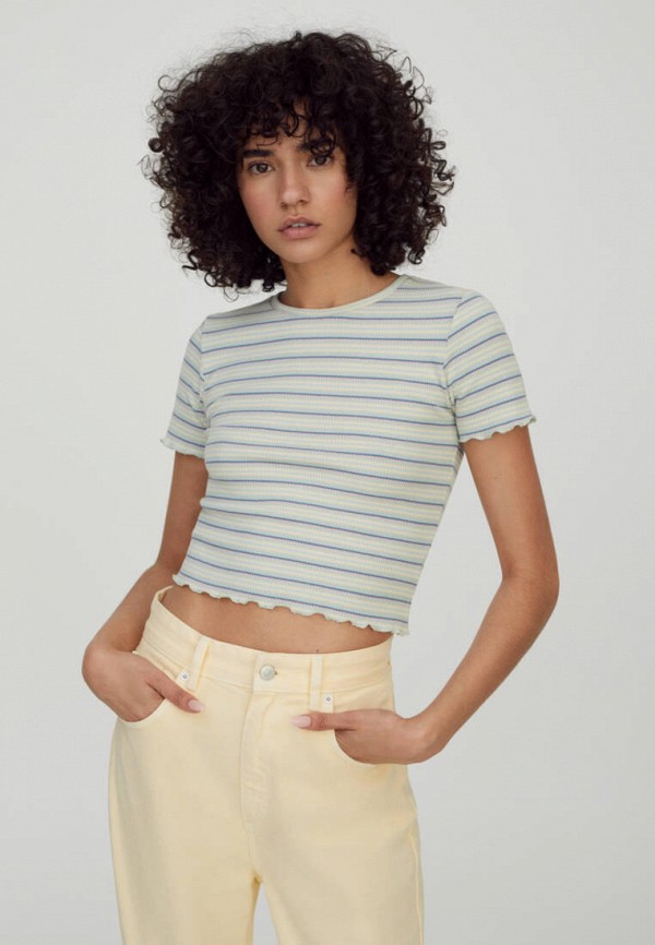 

Топ Pull&Bear, Бежевый, Join Life