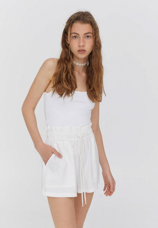 

Шорты спортивные Pull&Bear, Белый, Join Life