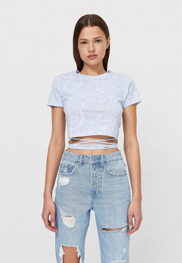 

Топ Stradivarius, Голубой