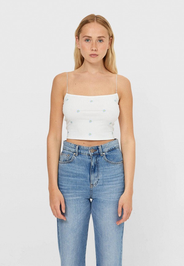 

Топ Stradivarius, Белый