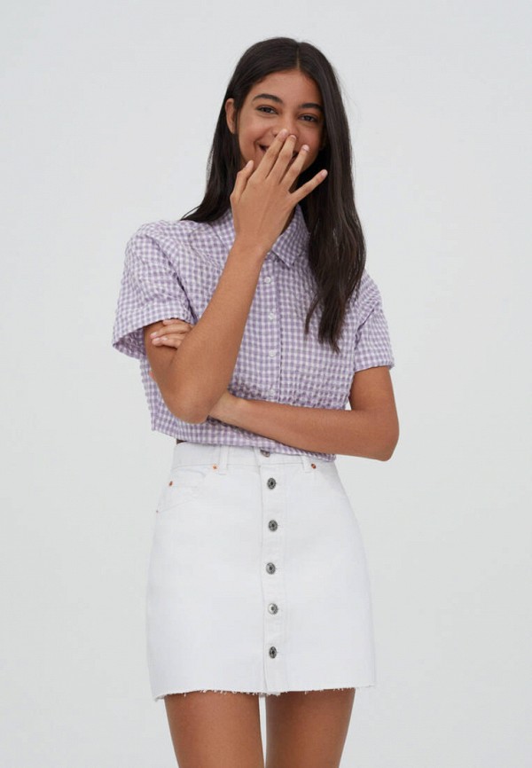 фото Юбка джинсовая pull&bear