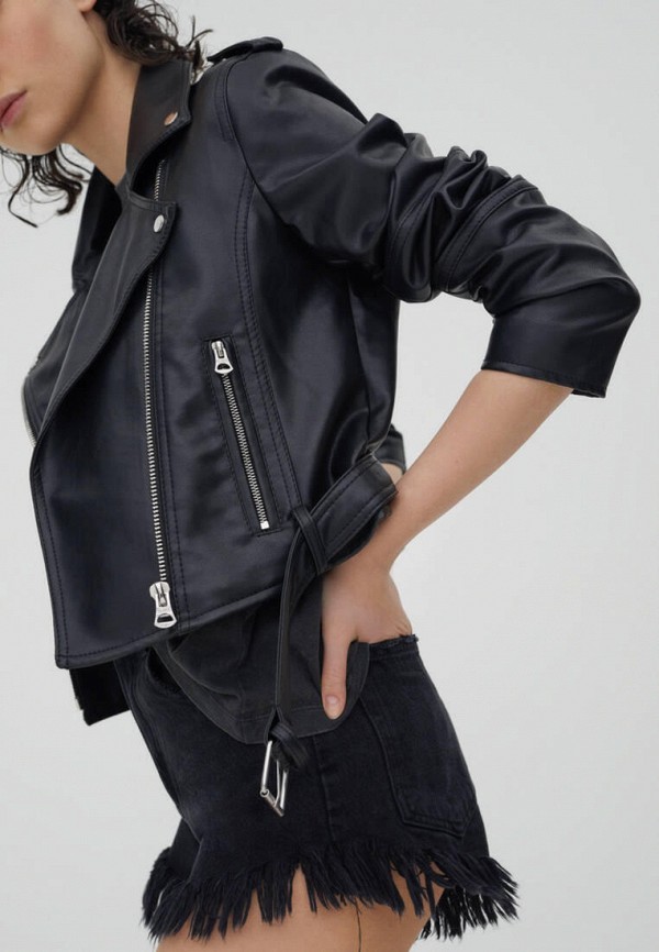 фото Куртка кожаная pull&bear