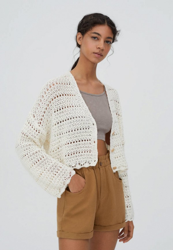 

Кардиган Pull&Bear, Белый, Join life