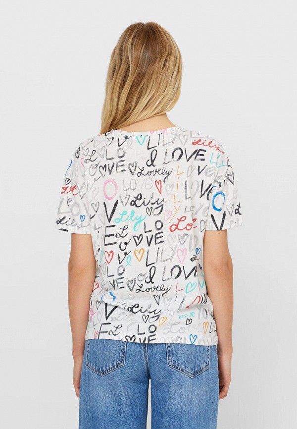 

Футболка Stradivarius, Белый