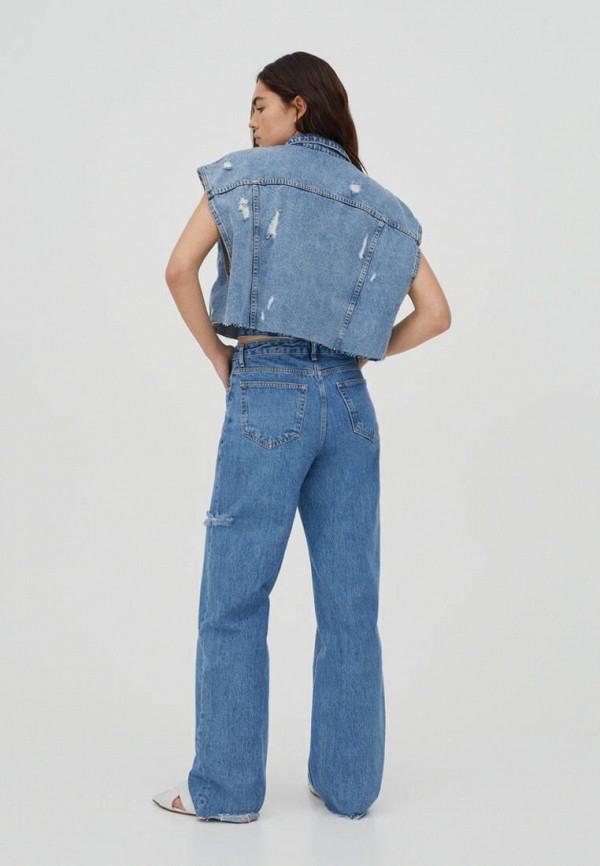 фото Жилет джинсовый pull&bear