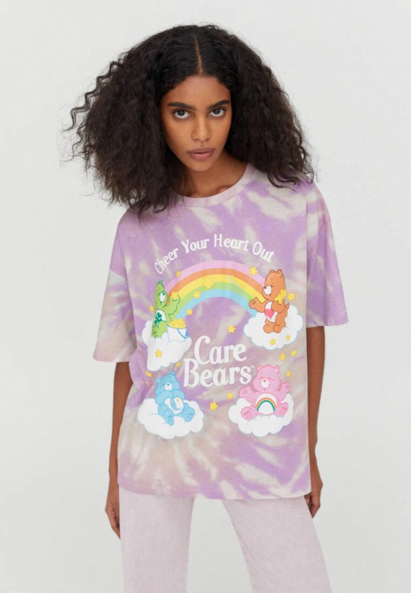 

Футболка Pull&Bear, Фиолетовый