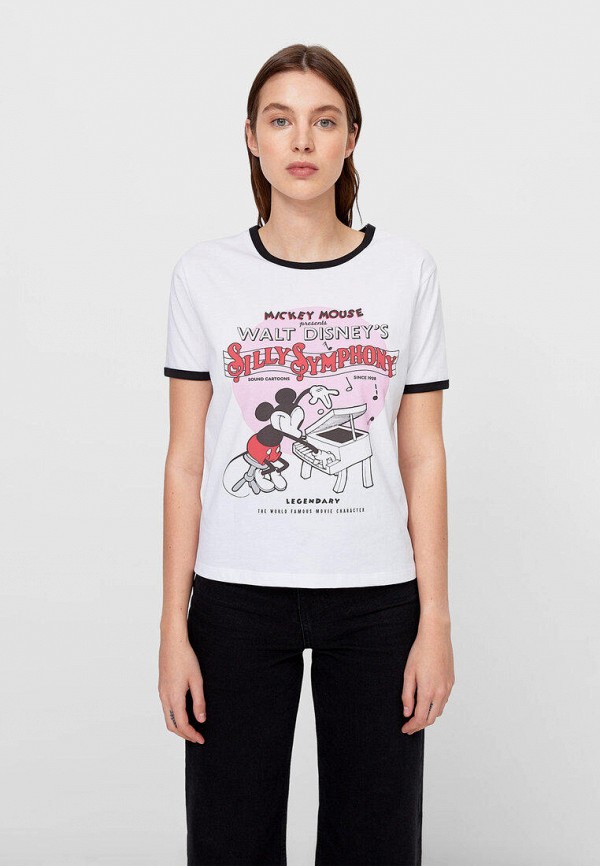 

Футболка Stradivarius, Белый