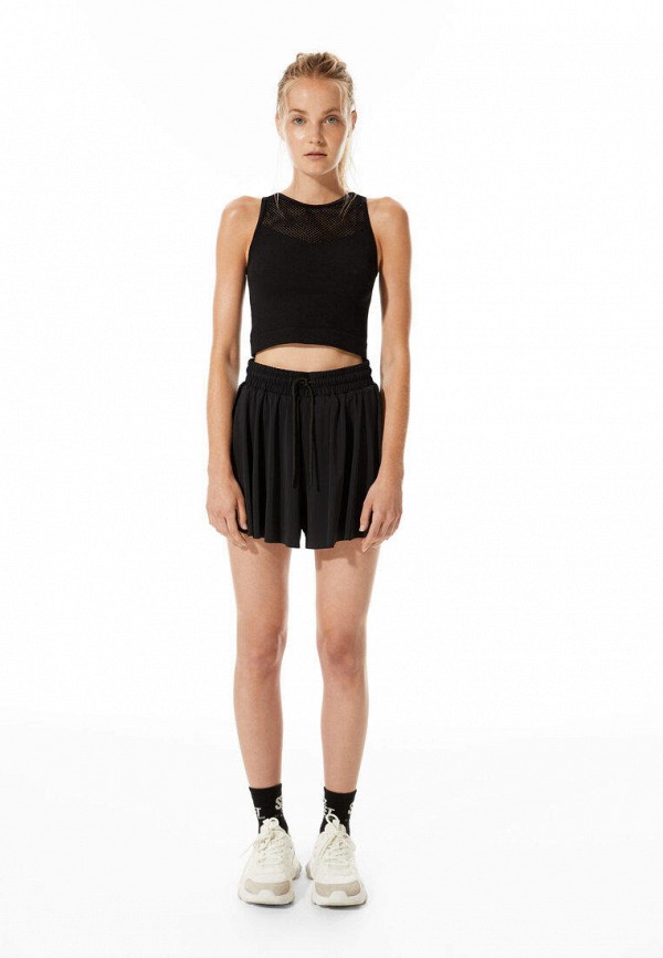 

Шорты спортивные Stradivarius, Черный