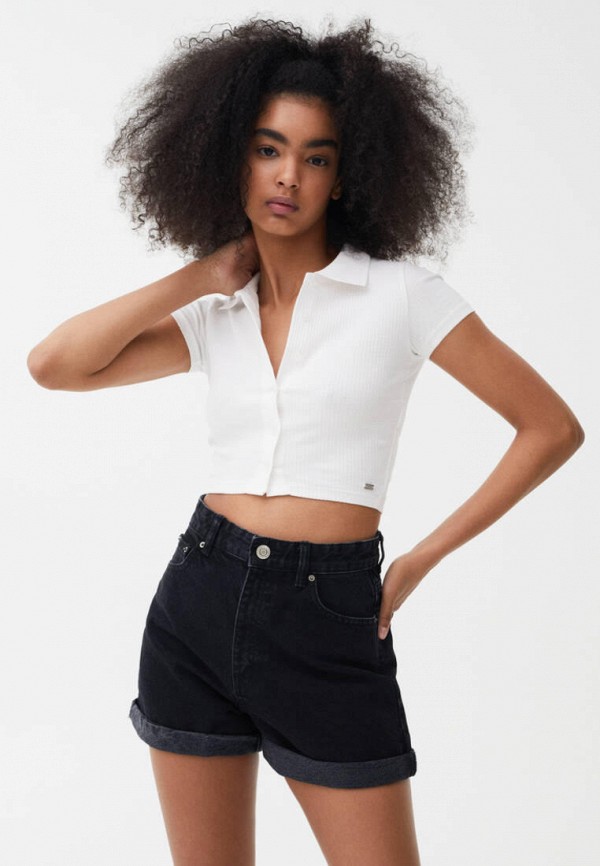 фото Шорты джинсовые pull&bear