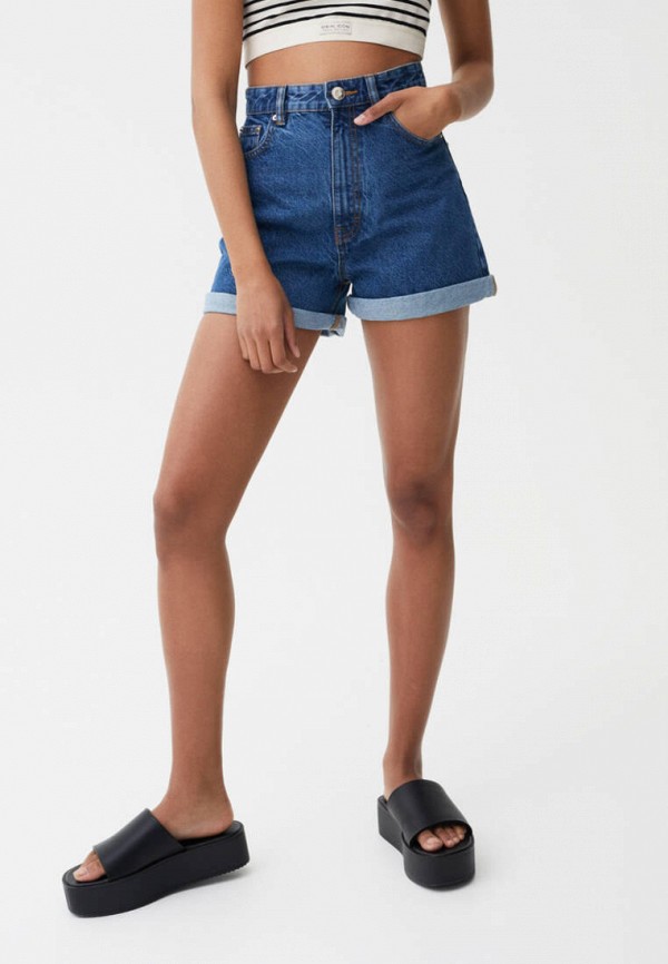 фото Шорты джинсовые pull&bear