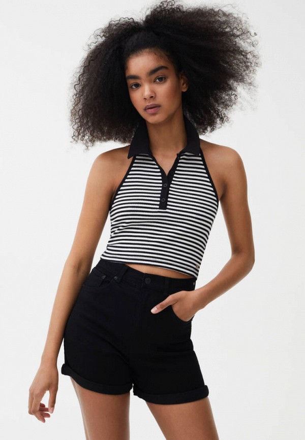 фото Шорты джинсовые pull&bear