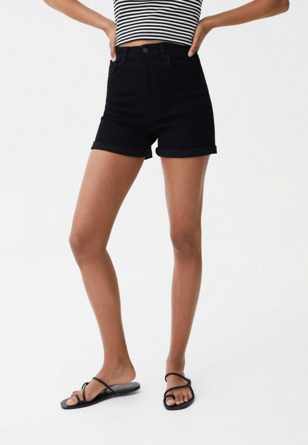 

Шорты джинсовые Pull&Bear, Черный, Join life