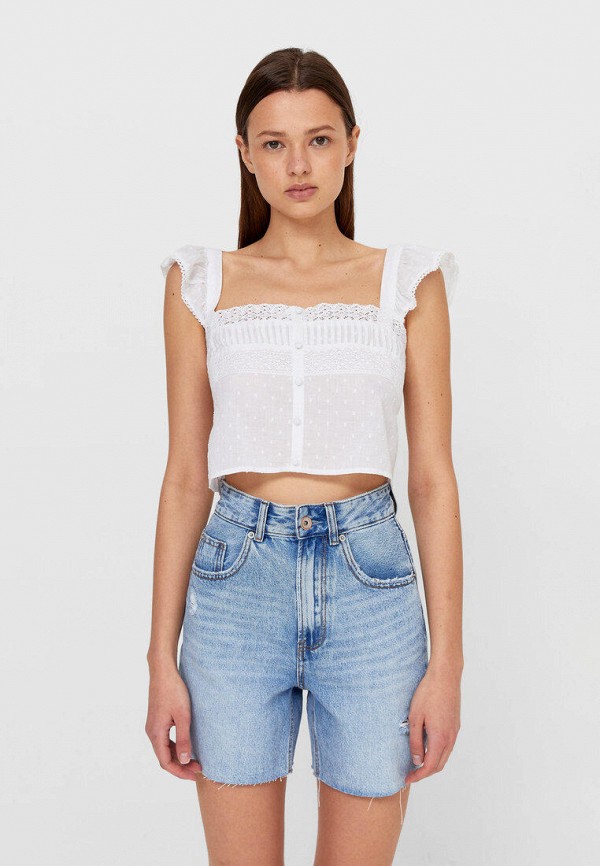 

Топ Stradivarius, Белый