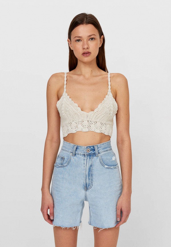 

Топ Stradivarius, Белый
