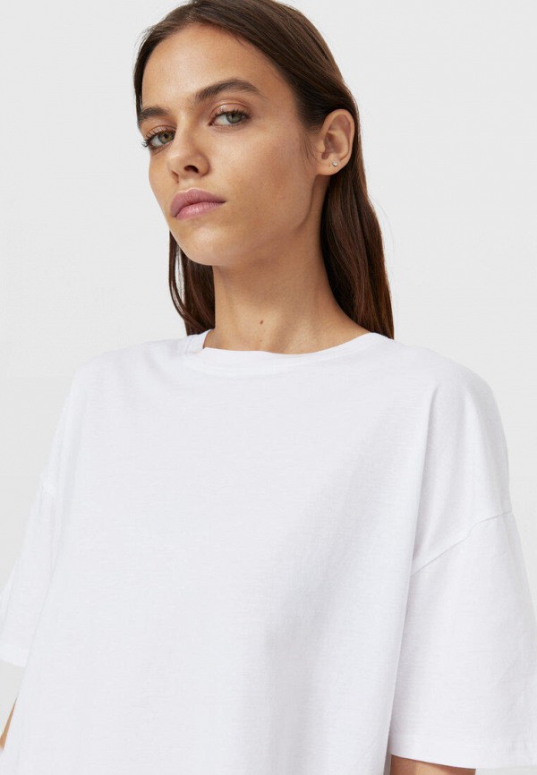 

Футболка Stradivarius, Белый
