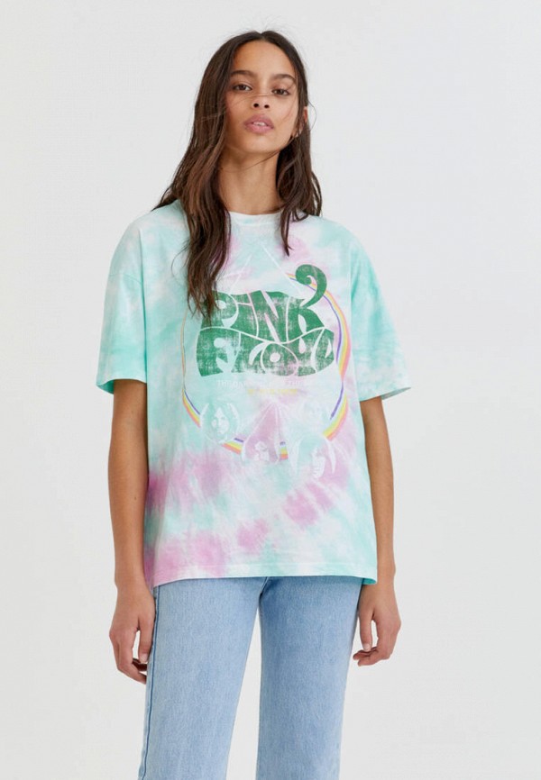

Футболка Pull&Bear, Бирюзовый