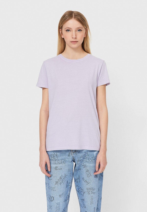 

Футболка Stradivarius, Фиолетовый
