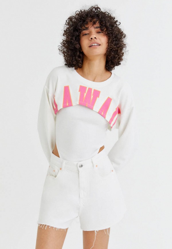 

Боди и свитшот Pull&Bear, Бежевый