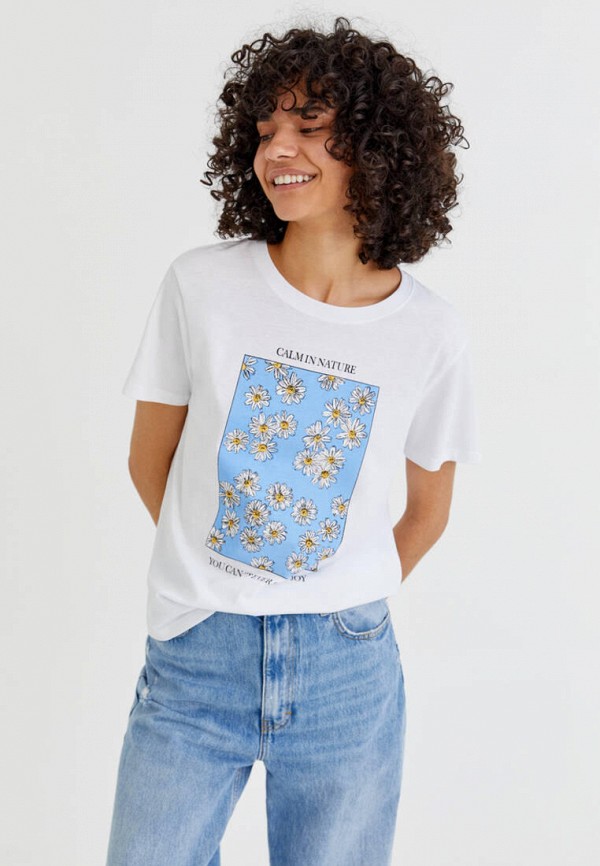 

Футболка Pull&Bear, Белый