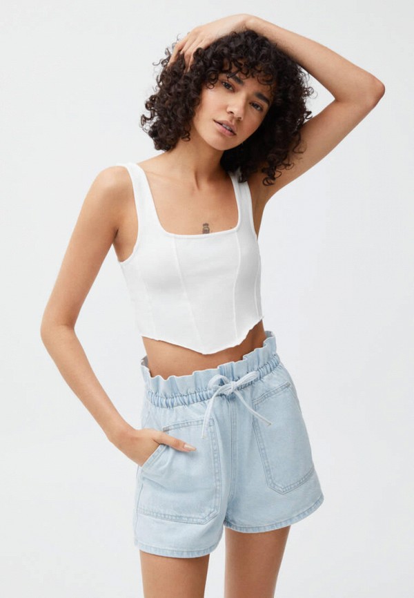 

Топ Pull&Bear, Белый